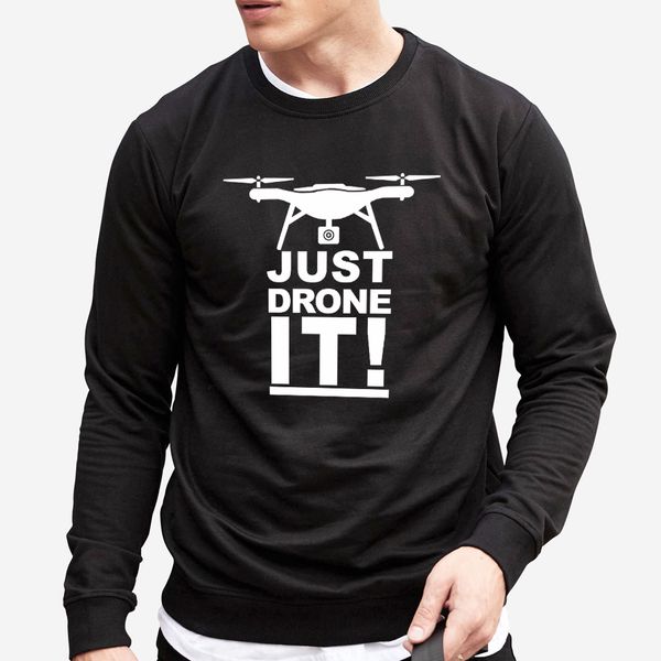 2018 mens hoodies just drone it uav spring warm o-neck sweatshirt men/women printed long-sleeve tracksuit hoodie plus size 4xl, Black
2018 mens hoodies just drone it uav spring warm o-neck sweatshirt men/women printed long-sleeve tracksuit hoodie plus size 4xl, Black