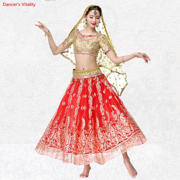 new arrival competition belly dance and skirt with belt veil set suits oriental dancer performance costume 4 pieces set wear, Black;red
new arrival competition belly dance and skirt with belt veil set suits oriental dancer performance costume 4 pieces set wear, Black;red