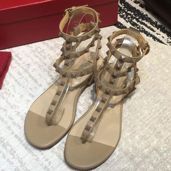 2018 new fashion summer women high heel sandals flat sandals bow rivet fashion crystal beach shoes, Black
2018 new fashion summer women high heel sandals flat sandals bow rivet fashion crystal beach shoes, Black