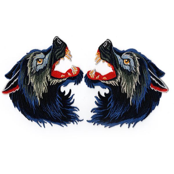 embroidery wolf patches for jackets,embroidered wolf badges appliques for jeans,animals patches for clothing, Black
embroidery wolf patches for jackets,embroidered wolf badges appliques for jeans,animals patches for clothing, Black
