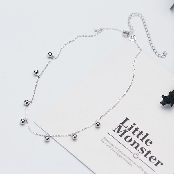 daisies s925 sterling silver smooth surface small interval ball choker necklaces fashion jewelry for women & girl birthday gift
daisies s925 sterling silver smooth surface small interval ball choker necklaces fashion jewelry for women & girl birthday gift