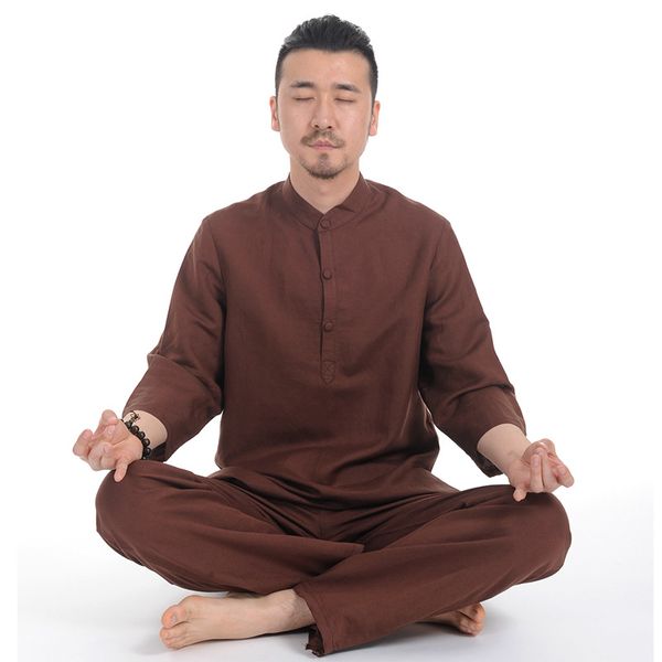 men linen yoga clothing zen suit customized tracksuit men quick drying linen yoga set gym wear two piece set for man, White;red
men linen yoga clothing zen suit customized tracksuit men quick drying linen yoga set gym wear two piece set for man, White;red