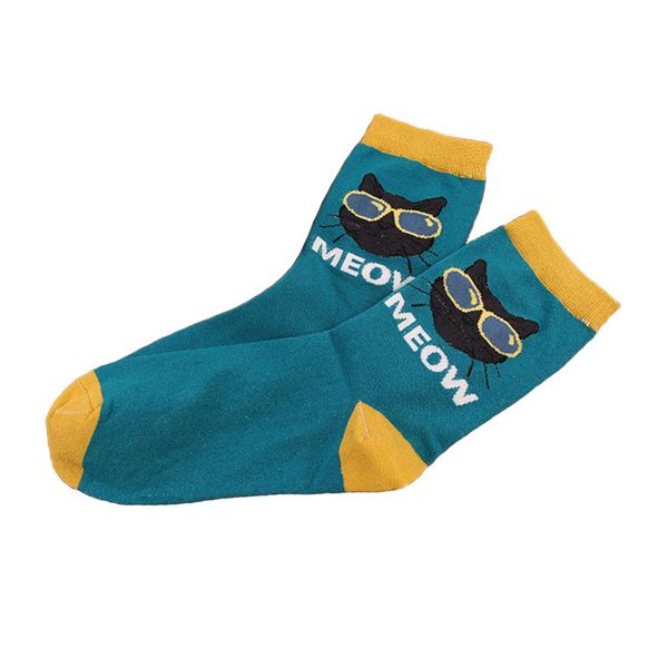 socks men combed cotton cats pattern warm personality absorbent socks fashion autumn winter casual men stockings, Black
socks men combed cotton cats pattern warm personality absorbent socks fashion autumn winter casual men stockings, Black