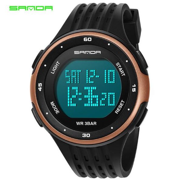 brand sanda new watch waterproof multi-function outdoor digital sports watch, Slivery;brown
brand sanda new watch waterproof multi-function outdoor digital sports watch, Slivery;brown