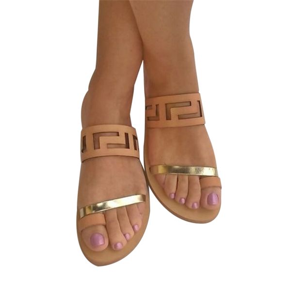 fashion pu sandals 2018 women flat slip casual summer beach gladiator strap sandals shoe flat, Black
fashion pu sandals 2018 women flat slip casual summer beach gladiator strap sandals shoe flat, Black