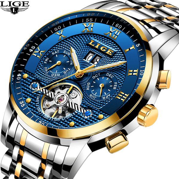 lige new mens watches brand luxury business automatic machinery men's watch all steel waterproof men's clock+watchs box 2017 d1810, Slivery;brown
lige new mens watches brand luxury business automatic machinery men's watch all steel waterproof men's clock+watchs box 2017 d1810, Slivery;brown
