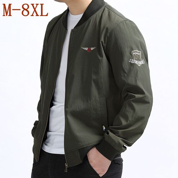 plus size 10xl 9xl 8xl 6xl spring men's jackets solid fashion coats male casual slim stand collar jacket men thin coat overcoat, Black;brown
plus size 10xl 9xl 8xl 6xl spring men's jackets solid fashion coats male casual slim stand collar jacket men thin coat overcoat, Black;brown