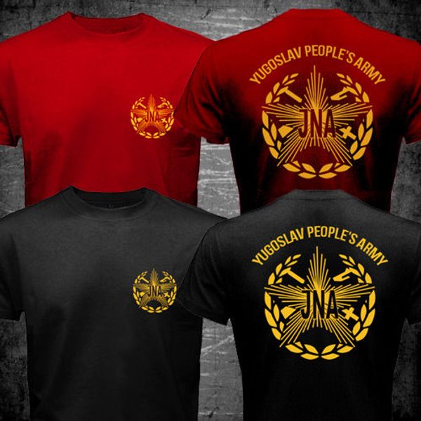 summer josip broz tito yugoslavia yugoslav people's army jna men t-shirt funny cotton print short sleeve o neck shirt brand tees, White;black
summer josip broz tito yugoslavia yugoslav people's army jna men t-shirt funny cotton print short sleeve o neck shirt brand tees, White;black