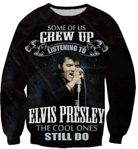 new fashion women/men king of rock elvis presley harauku style funny 3d printed crewneck sweatshirts hoodies k53, Black
new fashion women/men king of rock elvis presley harauku style funny 3d printed crewneck sweatshirts hoodies k53, Black
