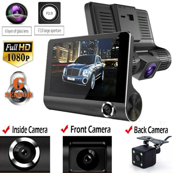 3 lens 1080p hd 170 angle triple lens car dvr dash cam g-sensor recorder and rearview camera three way camera night vision cam
3 lens 1080p hd 170 angle triple lens car dvr dash cam g-sensor recorder and rearview camera three way camera night vision cam