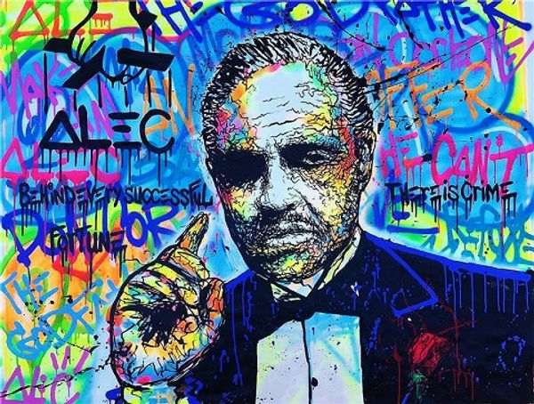 handpainted & hd print home decor abstract graffiti pop art oil painting the godfather,wall art on canvas multi sizes g73
handpainted & hd print home decor abstract graffiti pop art oil painting the godfather,wall art on canvas multi sizes g73