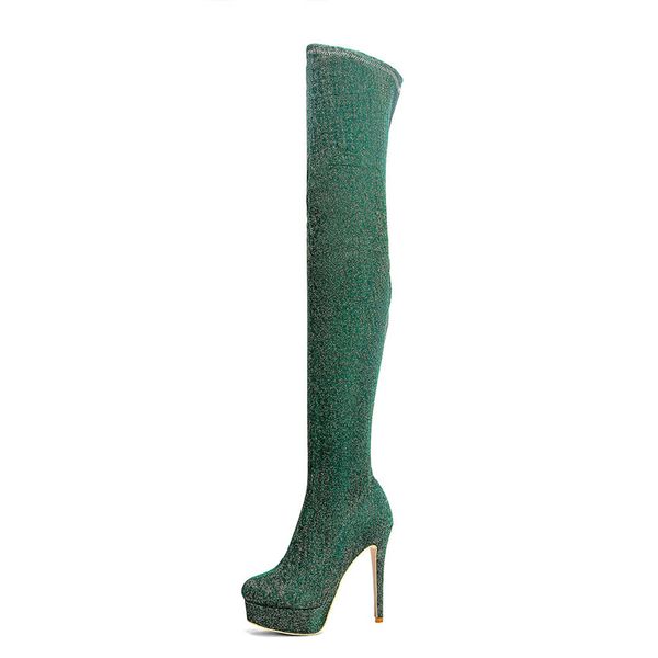 women thigh-high heel shoes fashion luxury designer women shoes superstar rivet boots sequined elastic boot women dress shoes, Black
women thigh-high heel shoes fashion luxury designer women shoes superstar rivet boots sequined elastic boot women dress shoes, Black