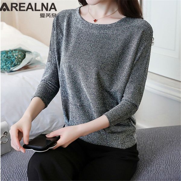 2018 autumn harajuku bat sleeve sequined women t shirt plus size women's vogue solid tees female vintage slim shirt camisas, White
2018 autumn harajuku bat sleeve sequined women t shirt plus size women's vogue solid tees female vintage slim shirt camisas, White