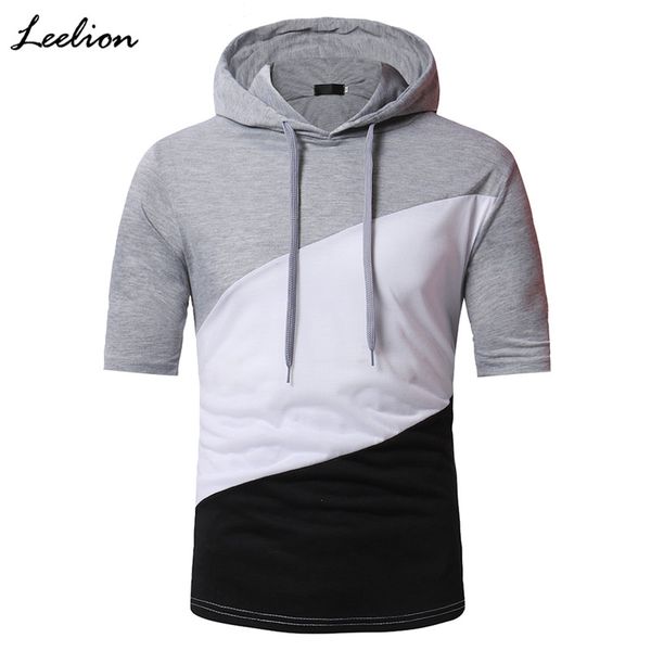 leelion 2018 summer new fashion classic tshirt men streetwear casual tees with hats mens clothing short sleeve hooded t-shirts, White;black
leelion 2018 summer new fashion classic tshirt men streetwear casual tees with hats mens clothing short sleeve hooded t-shirts, White;black