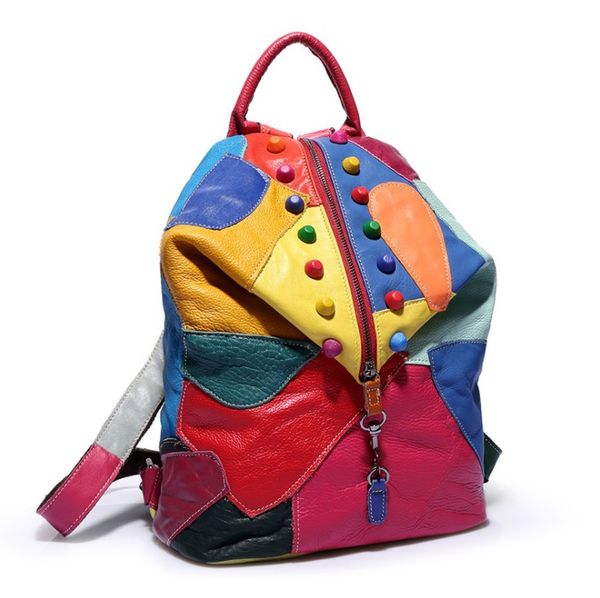 2018 knapsack student backpack fashion leisure women shoulder bag genuine leather backpack style women handbag big luxury a0073
2018 knapsack student backpack fashion leisure women shoulder bag genuine leather backpack style women handbag big luxury a0073