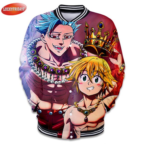nanatsu no taizai baseball jacket japanese anime 3d printed casual jacket funny anime clothes autumn/winter plus size, Black;brown
nanatsu no taizai baseball jacket japanese anime 3d printed casual jacket funny anime clothes autumn/winter plus size, Black;brown