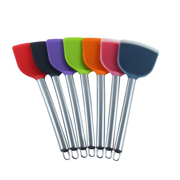 wholesale- silicone spatula espatula silicone scraper for home cocina cooking tools 100pcs/lot t2i179
wholesale- silicone spatula espatula silicone scraper for home cocina cooking tools 100pcs/lot t2i179