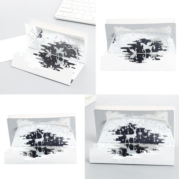 fangnymph cute 3d cartoon animals paper folding type greeting cards with envelope deer birthday/christmas card bookmark
fangnymph cute 3d cartoon animals paper folding type greeting cards with envelope deer birthday/christmas card bookmark