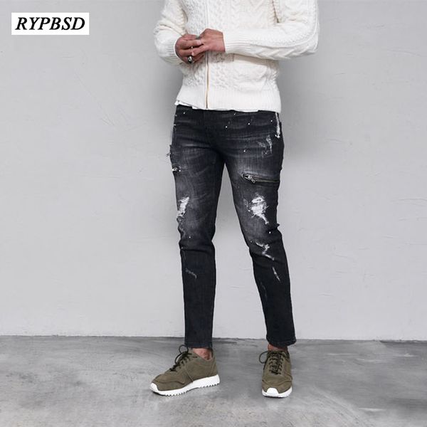 ripped biker jeans men denim skinny jeans men black hip hop hombre slim fit fashion casual straight male, Blue
ripped biker jeans men denim skinny jeans men black hip hop hombre slim fit fashion casual straight male, Blue