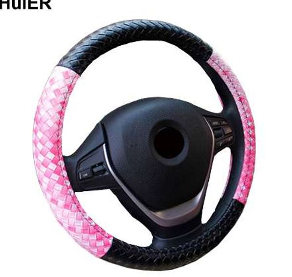 huier 3d woven leather steering wheel cover 5 colors anti-slip for 38cm car styling steering-wheel car-covers ing
huier 3d woven leather steering wheel cover 5 colors anti-slip for 38cm car styling steering-wheel car-covers ing