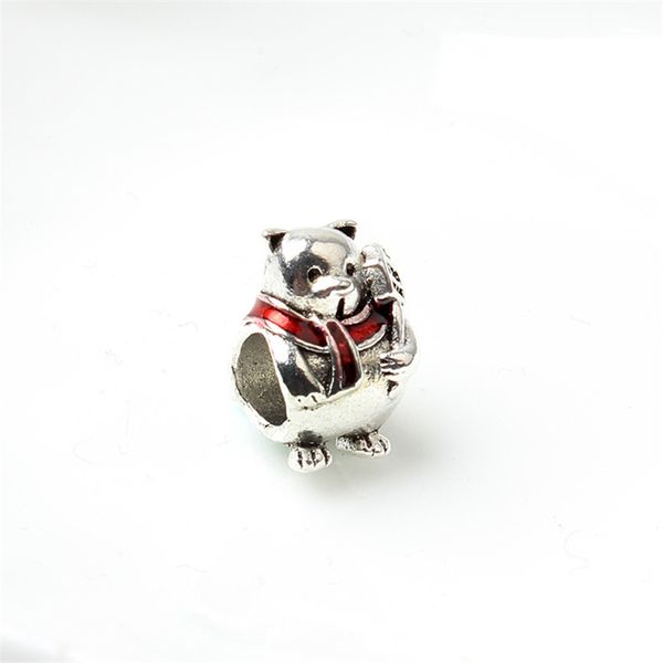 cute bear painted red unique charm bead big hole fashion women jewelry european style for diy bracelet necklace panza006-120, Bronze;silver
cute bear painted red unique charm bead big hole fashion women jewelry european style for diy bracelet necklace panza006-120, Bronze;silver
