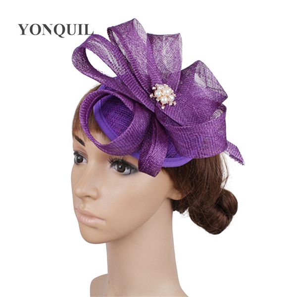 2018 purple sinamay fascinators hats elegant women hair fedora pillbox accessory ladies loops linen headwear with headwear syf446, Slivery;golden
2018 purple sinamay fascinators hats elegant women hair fedora pillbox accessory ladies loops linen headwear with headwear syf446, Slivery;golden