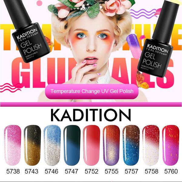 kadition 1pcs nails gel for manicure soak-off led/uv gel polish temperature changing color 8ml nail polish uv varnish, Red;pink
kadition 1pcs nails gel for manicure soak-off led/uv gel polish temperature changing color 8ml nail polish uv varnish, Red;pink