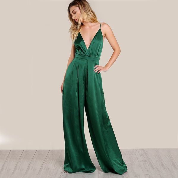 Polyester Culotte Leg Elegant Cami Jumpsuit Women Box Pleated Sexy V Neck Zipper Jumpsuits Fall Surplice Front Sleeveless Jumpsuit
Polyester Culotte Leg Elegant Cami Jumpsuit Women Box Pleated Sexy V Neck Zipper Jumpsuits Fall Surplice Front Sleeveless Jumpsuit