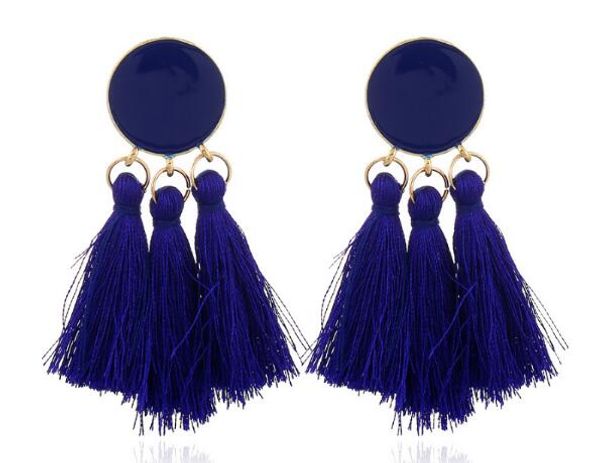 new fashionable female exaggerates a long style to drop oil tassel earrings ear studs to act the role of individual character fashionabl, Silver
new fashionable female exaggerates a long style to drop oil tassel earrings ear studs to act the role of individual character fashionabl, Silver