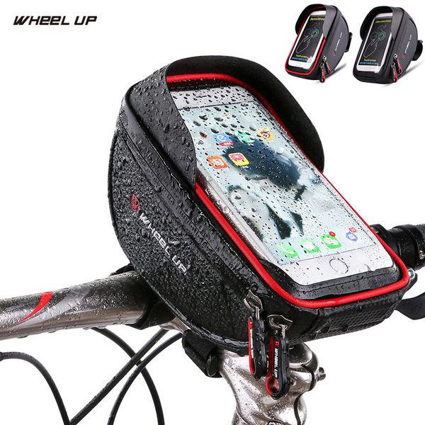 wheel up mtb road bike bag 6.0'' touchscreen waterproof bike phone case black red bicycle bag cycling handlebar accessories
wheel up mtb road bike bag 6.0'' touchscreen waterproof bike phone case black red bicycle bag cycling handlebar accessories