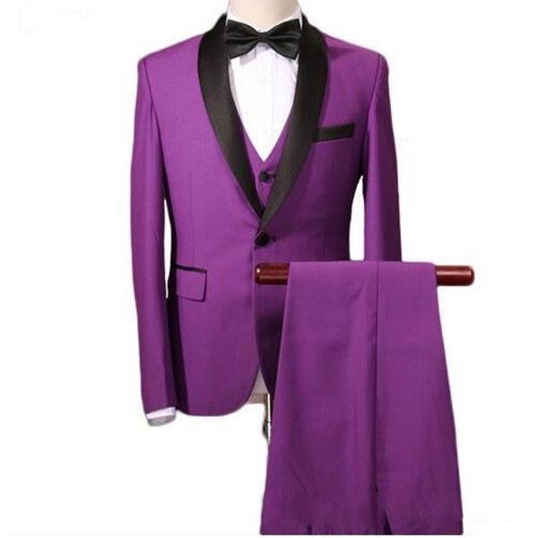 fashion purple men wedding tuxedos black shawl lapel one button groom tuxedos excellent men dinner/darty dress(jacket+pants+tie+vest) 1902, Black;gray
fashion purple men wedding tuxedos black shawl lapel one button groom tuxedos excellent men dinner/darty dress(jacket+pants+tie+vest) 1902, Black;gray