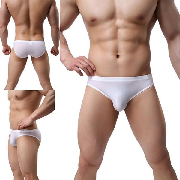 Men's Sexy Ice Silk Bikini Underwear Low Rise Seamless Breathable Briefs Men Transparent Briefs KC-N04 XS-L
Men's Sexy Ice Silk Bikini Underwear Low Rise Seamless Breathable Briefs Men Transparent Briefs KC-N04 XS-L