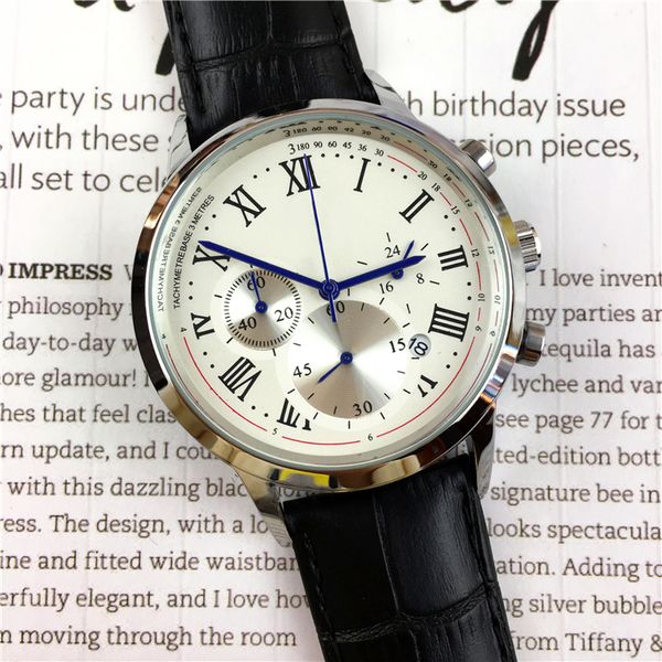 wholesale business man quartz auto date genuine leather all subdials work relogio masculine wholesale price foreign trade sales, Slivery;brown
wholesale business man quartz auto date genuine leather all subdials work relogio masculine wholesale price foreign trade sales, Slivery;brown