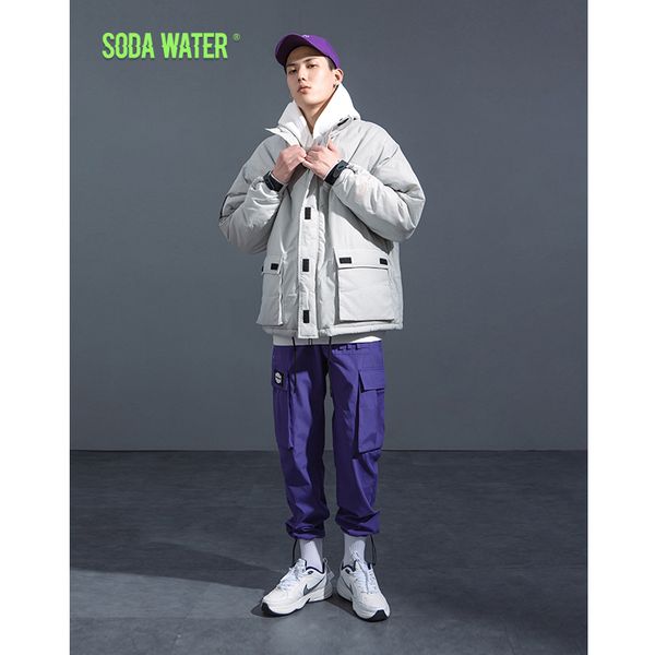 soda water 2018 new autumn men's jacket spring coat cotton padded solid jacket men casual coat streetwear male parka 8761w, Black
soda water 2018 new autumn men's jacket spring coat cotton padded solid jacket men casual coat streetwear male parka 8761w, Black