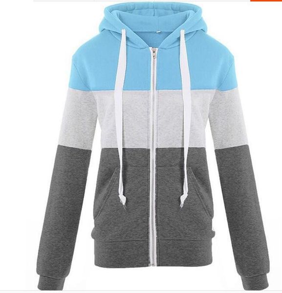 send 2018 autumn and winter new style women's zipper hooded wei clothing, Black
send 2018 autumn and winter new style women's zipper hooded wei clothing, Black