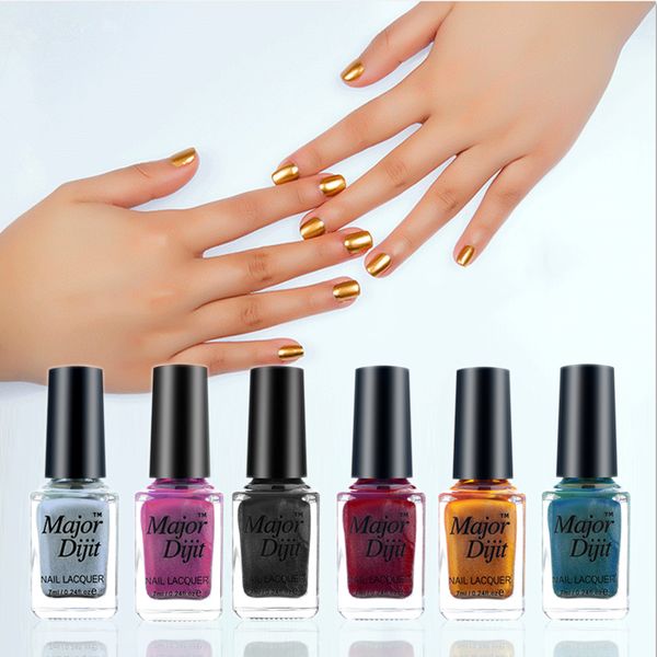 6Colors/set Metalic Nail Polish Stainless Steel Mirror Silver Nail Polish Nails Art Tips Varnish For DIY Manicure Art Tools
6Colors/set Metalic Nail Polish Stainless Steel Mirror Silver Nail Polish Nails Art Tips Varnish For DIY Manicure Art Tools