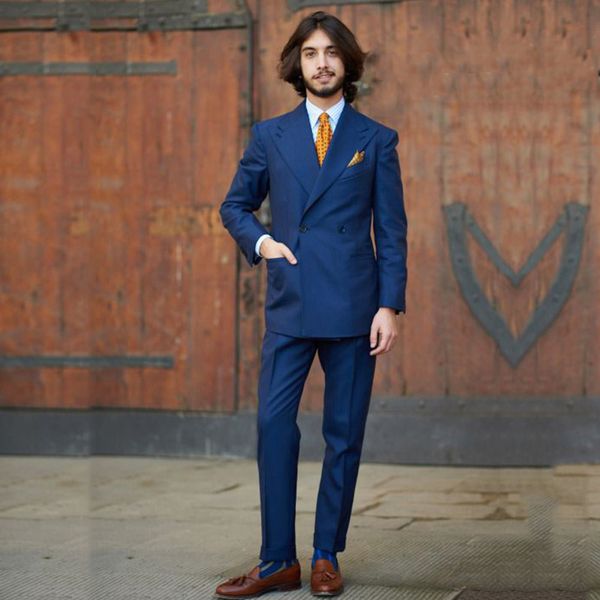custom designs navy blue tuxedo formal mens wedding suits groosmen double breasted peaked lapel business men blazer suit 2 piece, White;black
custom designs navy blue tuxedo formal mens wedding suits groosmen double breasted peaked lapel business men blazer suit 2 piece, White;black