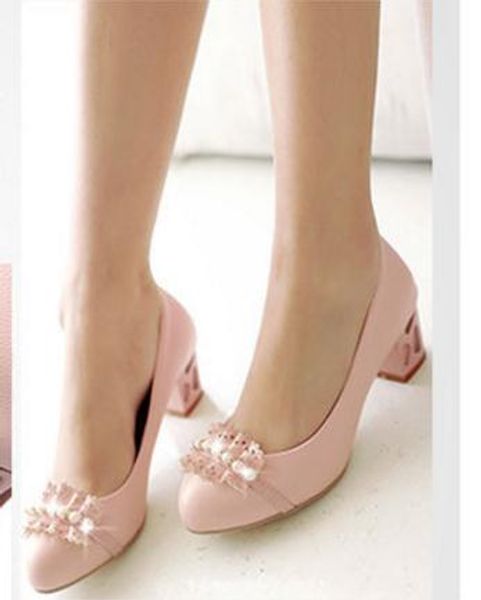 send 2016 spring new style middle heel women's single shoes shallow mouth round head coarse heel autumn shoes., Black
send 2016 spring new style middle heel women's single shoes shallow mouth round head coarse heel autumn shoes., Black
