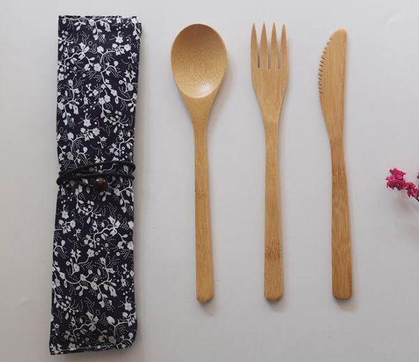 bamboo cutlery set spoon fork knife tableware set with cloth bag eco-friendly portable utensil tableware set
bamboo cutlery set spoon fork knife tableware set with cloth bag eco-friendly portable utensil tableware set