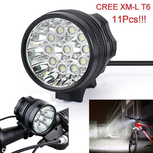 bicycle accessories headlight 28000lm 11 x cree xm-l t6 led 8 x 18650 bicycle cycling light waterproof lamp
bicycle accessories headlight 28000lm 11 x cree xm-l t6 led 8 x 18650 bicycle cycling light waterproof lamp