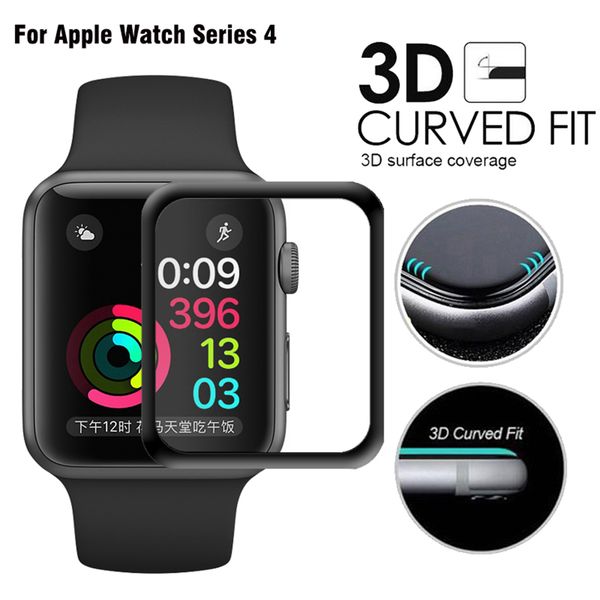 For Apple Watch Series 4 40mm/44mm 3D Screen Protector Scratch Resistant Full Coverage Protective Tempered Glass HD Film Glass
For Apple Watch Series 4 40mm/44mm 3D Screen Protector Scratch Resistant Full Coverage Protective Tempered Glass HD Film Glass