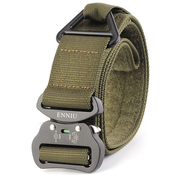 army trainin men rescue rappelling safety nylon waist belt outdoor tactical men equipment protect waist, Black;brown
army trainin men rescue rappelling safety nylon waist belt outdoor tactical men equipment protect waist, Black;brown