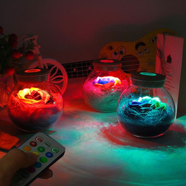valentine's day gift lighted rose flower bottle remote colorful lamp decorative ornament wishing bottle girlfriend birthday gift yfa327
valentine's day gift lighted rose flower bottle remote colorful lamp decorative ornament wishing bottle girlfriend birthday gift yfa327