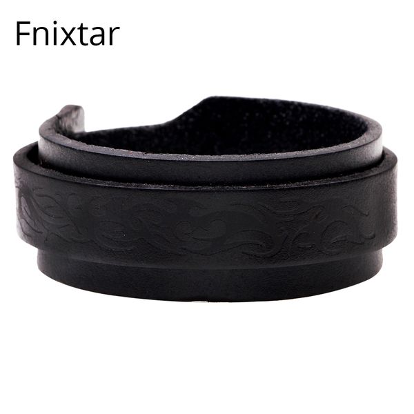 fnixtar simple cuff bracelets & bangles handmade vintage punk men jewelry brown wristband leather bracelets jewelry gift, Golden;silver
fnixtar simple cuff bracelets & bangles handmade vintage punk men jewelry brown wristband leather bracelets jewelry gift, Golden;silver