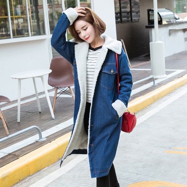 denim jacket with fur for women long autumn winter fashion 2018 warm jeans jacket fur female ladies faux coat kk2669 x, Black;brown
denim jacket with fur for women long autumn winter fashion 2018 warm jeans jacket fur female ladies faux coat kk2669 x, Black;brown