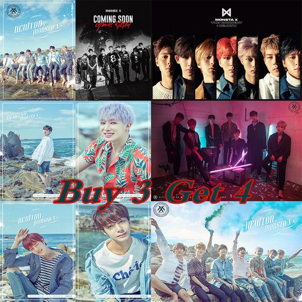 monsta x отображает четкие наклейки украшения стены дома, хорошее качество белой бумаги бренда домашнего искусства печати 42 * 30 см без рам
monsta x отображает четкие наклейки украшения стены дома, хорошее качество белой бумаги бренда домашнего искусства печати 42 * 30 см без рам