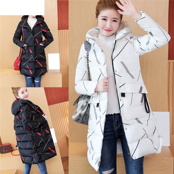 jaycosin 2018 new fashion women's winter coat long sleeve cotton outerwear hooded padded jackets pocket loose coats 18 oct19, Black
jaycosin 2018 new fashion women's winter coat long sleeve cotton outerwear hooded padded jackets pocket loose coats 18 oct19, Black