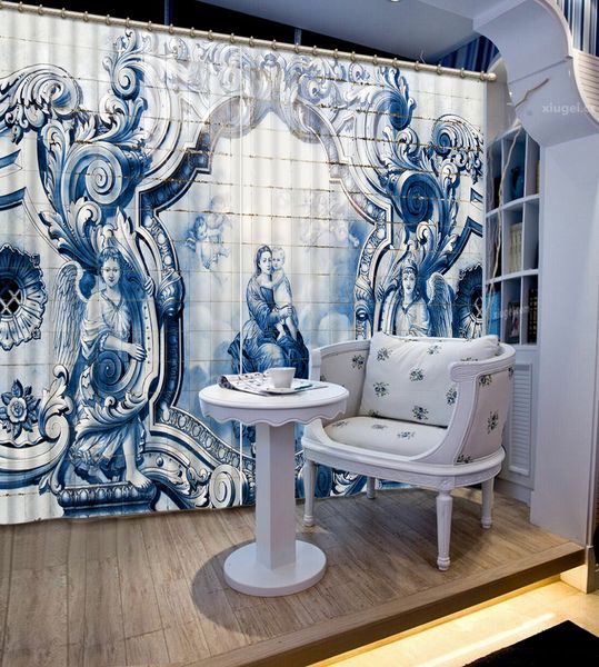 european luxury curtains for living room people classical curtain p printing polyester/cotton curtains
european luxury curtains for living room people classical curtain p printing polyester/cotton curtains