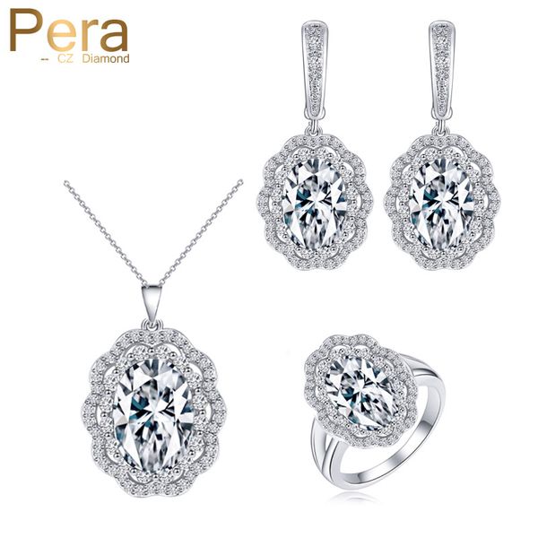 pera elegant party jewelry big round drop white red purple pink green crystal stone necklace earrings and rings for women j240, Silver
pera elegant party jewelry big round drop white red purple pink green crystal stone necklace earrings and rings for women j240, Silver