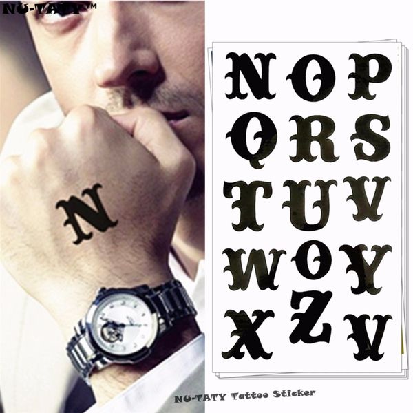 nu-taty english letters temporary tattoo body art arm flash tattoo stickers 17*10cm waterproof fake henna painless tatto sticker
nu-taty english letters temporary tattoo body art arm flash tattoo stickers 17*10cm waterproof fake henna painless tatto sticker